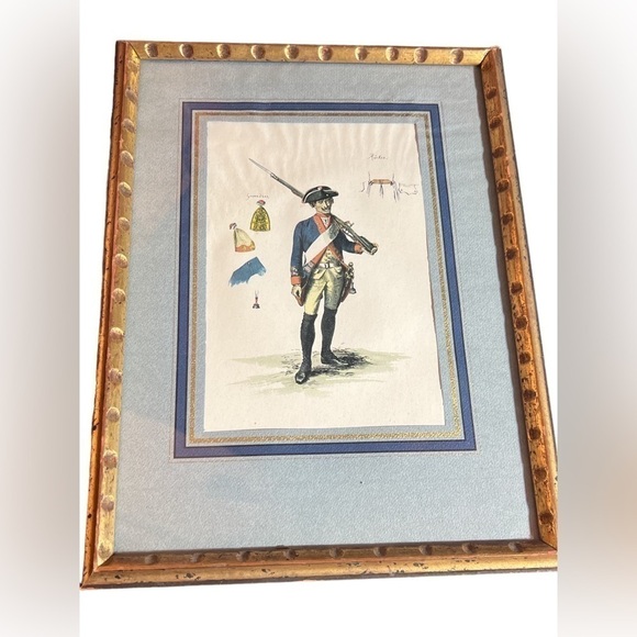 rucken Other - Old French Artillery Soldier Print